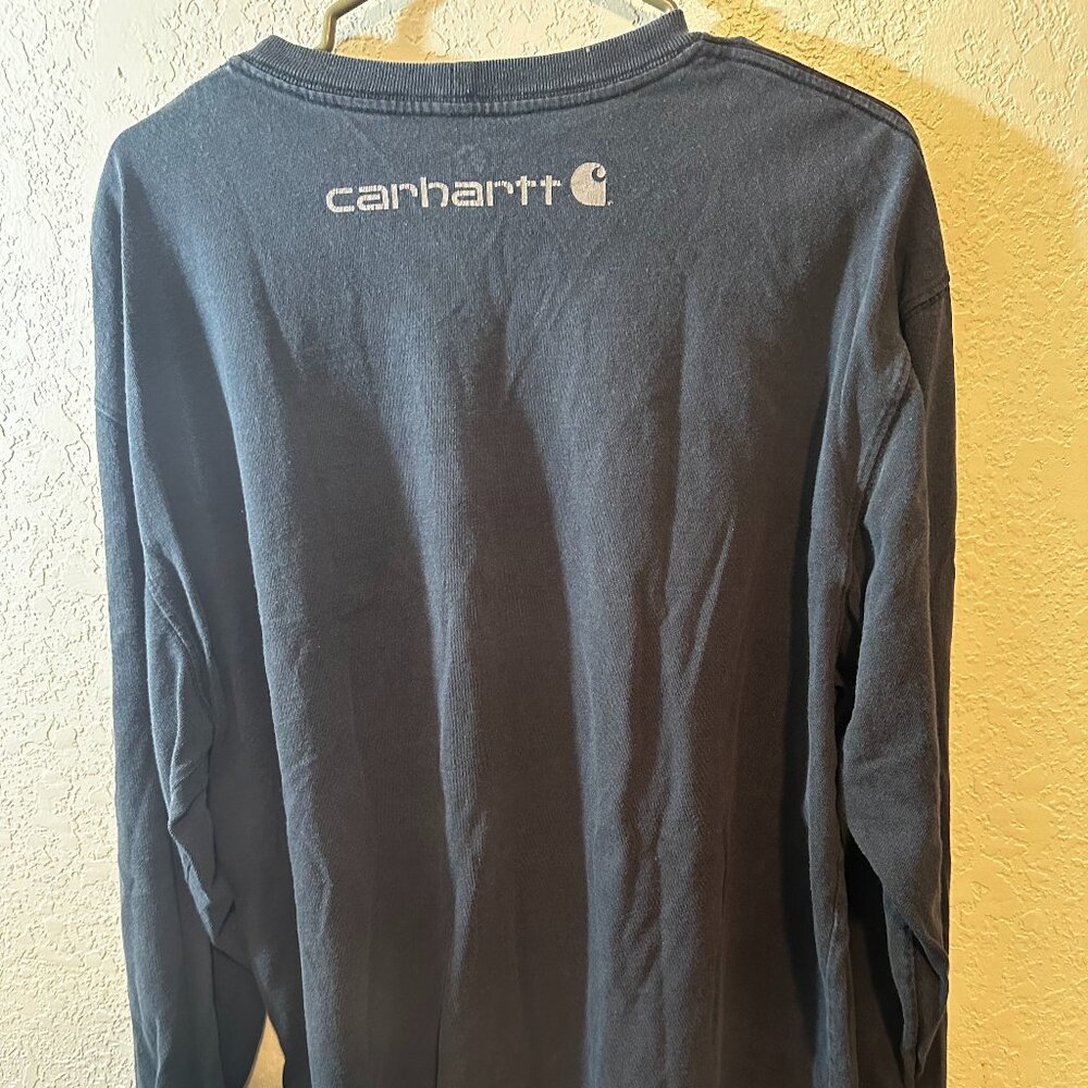 Carhartt Men's Long Sleeve Graphic Camo Tee Shirt - Picture 3 of 3